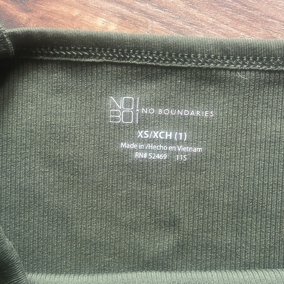 No boundaries ribbed tank top size XS - Picture 2 of 2